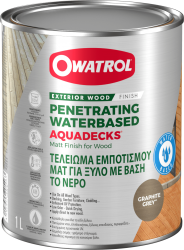 OWATROL - AQUADECKS. 1L GRIS GRAPHITE. - 546AA