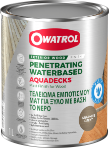 OWATROL - AQUADECKS. 1L GRIS GRAPHITE. - 546AA
