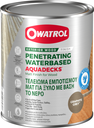 OWATROL - AQUADECKS. 1L GRIS GRAPHITE. - 546AA
