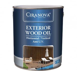 CIRANOVA - Exterior wood oil (2,5L) TEAK
