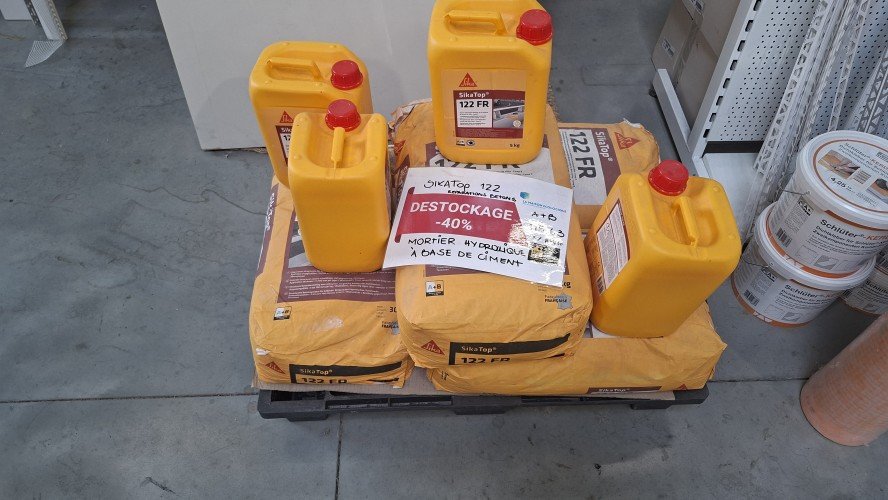 SIKA - SIKATOP 122 (BI-COMPOSANT) A+B 35KG
