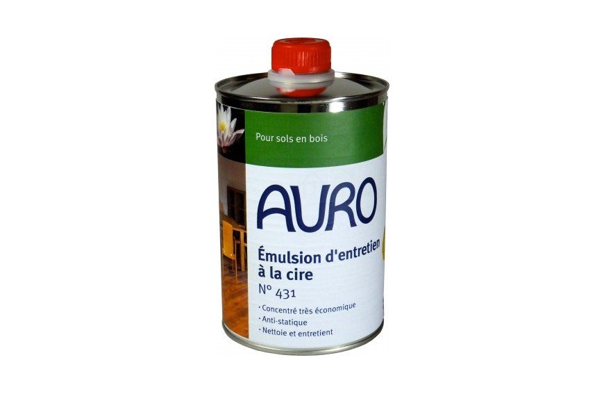 Émulsion d'entretien à la cire (sols) - AURO 431